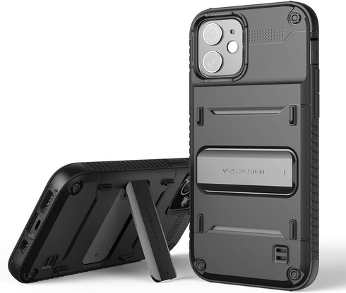 VRS Design iPhone 12 Pro and iPhone 12 Case Quick Stand