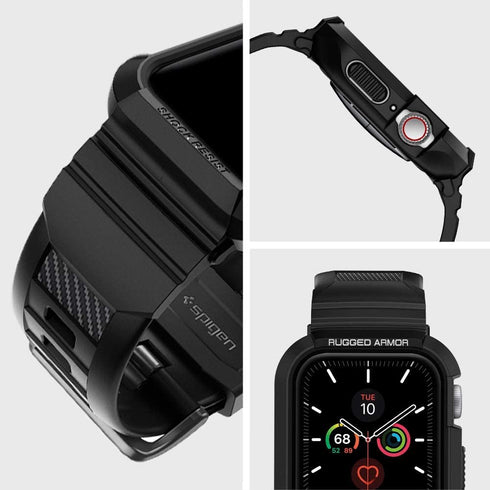 Spigen Apple Watch (41/40mm) Band with Case Rugged Armor PRO