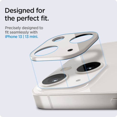Spigen iPhone 13 and iPhone 13 Mini Camera Lens Screen Protector GLAStR Optik