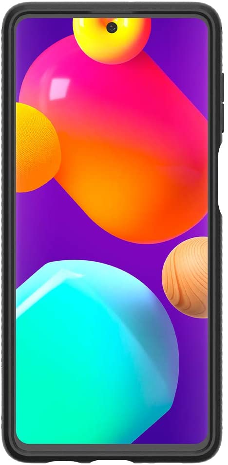Spigen Galaxy M62 case cover Liquid Air - Matte Black