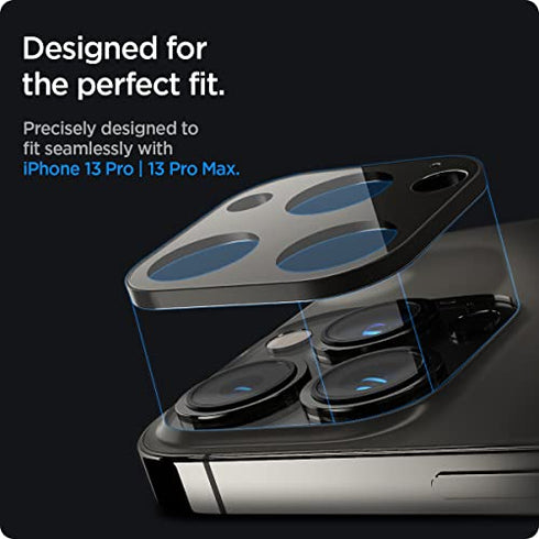 Spigen iPhone 13 Pro and iPhone 13 Pro MAX Camera Lens Protector GLAStR Optik