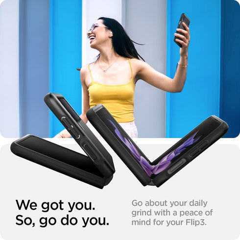 Spigen Samsung Galaxy Z Flip 3 5G case cover Thin Fit