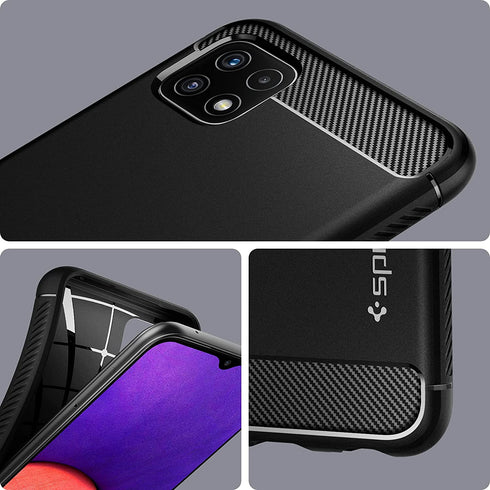Spigen Samsung Galaxy A22 5G Case Rugged Armor