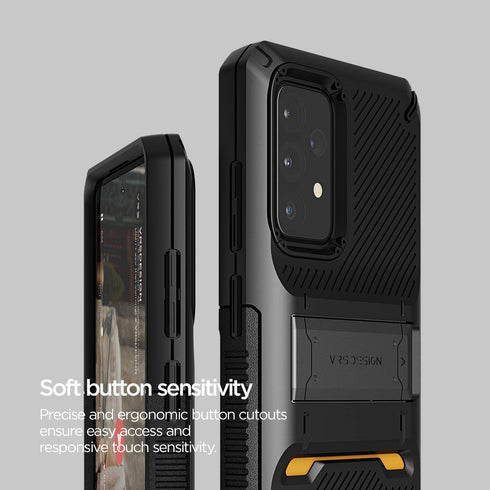 VRS Design Samsung Galaxy A52 / Galaxy A52s Case Quick Stand Pro with Kickstand