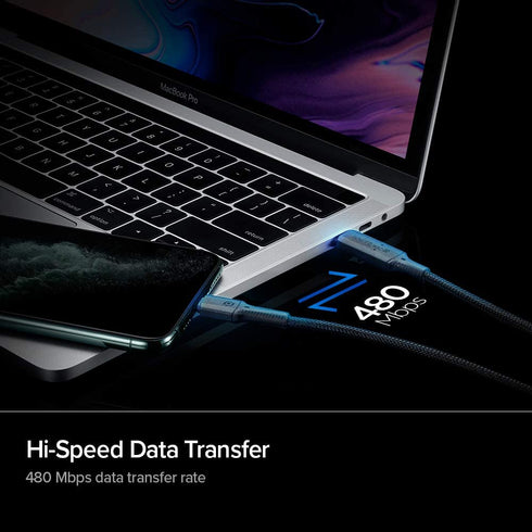 Spigen PowerArc ArcWire USB-C to Lightning Cable (3.3m)