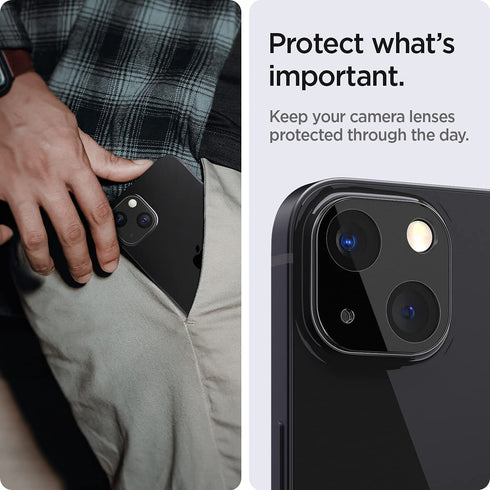 Spigen iPhone 13 and iPhone 13 Mini Camera Lens Screen Protector GLAStR Optik