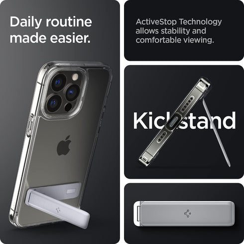 Spigen iPhone 13 Pro case cover Ultra Hybrid S - Crystal Clear