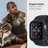 Spigen Apple Watch (45/44mm) Band with Case Rugged Armor PRO