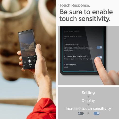 Spigen Google Pixel 6a Tempered Glass Screen Protector GLAStR Align Master