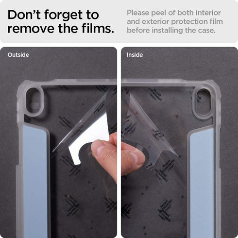 Spigen iPad Air 11" M3/M2 (2025/2024) / Air 5/4 (2022/2020) Case Ultra Hybrid Pro with Pencil Holder