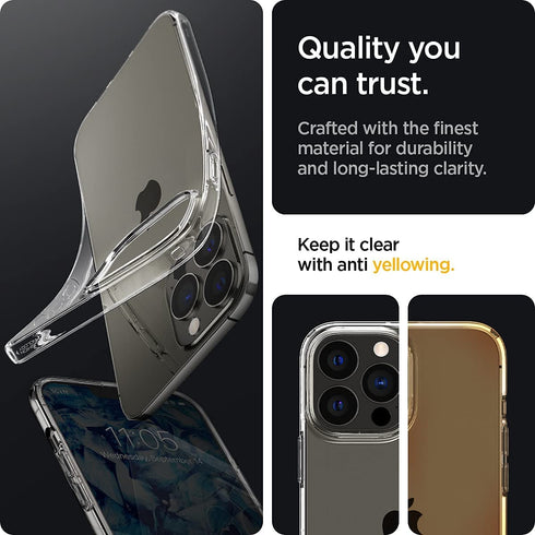 Spigen iPhone 13 Pro MAX case cover Liquid Crystal - Crystal Clear