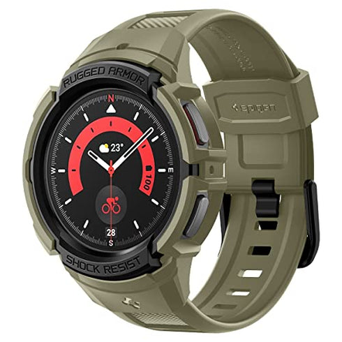 Spigen Samsung Galaxy Watch 5 PRO (45mm) Band with Case Rugged Armor PRO
