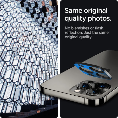 Spigen iPhone 13 Pro and iPhone 13 Pro MAX Camera Lens Protector GLAStR Optik