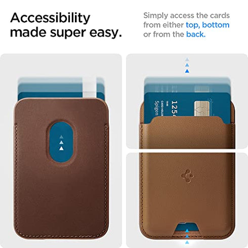 Spigen Magnetic Wallet 2 Cards Holder Valentinus (MagFit)