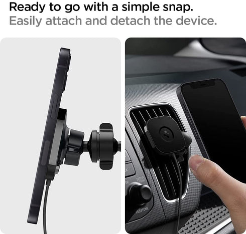Spigen OneTap PRO Air Vent Car Mount compatible with MagSafe