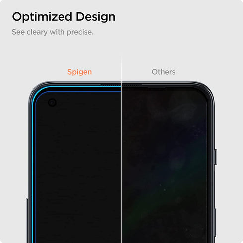 Spigen OnePlus Nord CE and OnePlus Nord 2 5G Tempered Glass Screen Protector