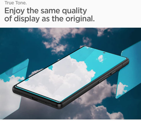 Spigen Google Pixel 6a Tempered Glass Screen Protector GLAStR Align Master