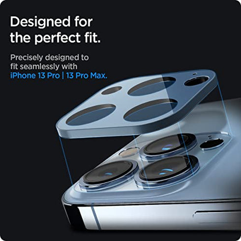 Spigen iPhone 13 Pro and iPhone 13 Pro MAX Camera Lens Protector GLAStR Optik