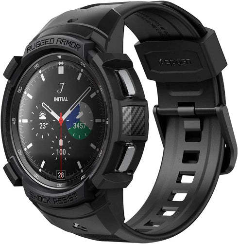 Spigen Samsung Galaxy Watch 4 Classic (42mm) Band with Case Rugged Armor PRO