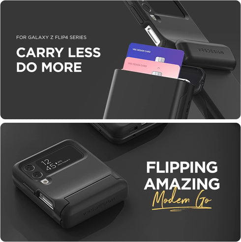 VRS Design Samsung Galaxy Z Flip 4 Case Terra Guard Modern GO