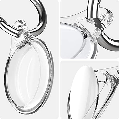 Spigen AirTag case cover AirTags Holder Ultra Hybrid - Crystal Clear