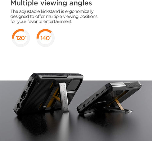 VRS Design Samsung Galaxy A52 / Galaxy A52s Case Quick Stand Pro with Kickstand