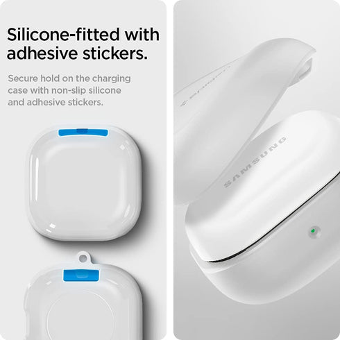 Spigen Samsung Galaxy Buds 2 PRO / Buds 2 / PRO / LIVE Case Silicone Fit