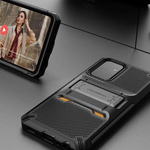 VRS Design Samsung Galaxy A72 Case Quick Stand PRO
