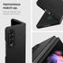 Spigen Samsung Galaxy Z Fold 3 case Enzo (Genuine Leather) - Black