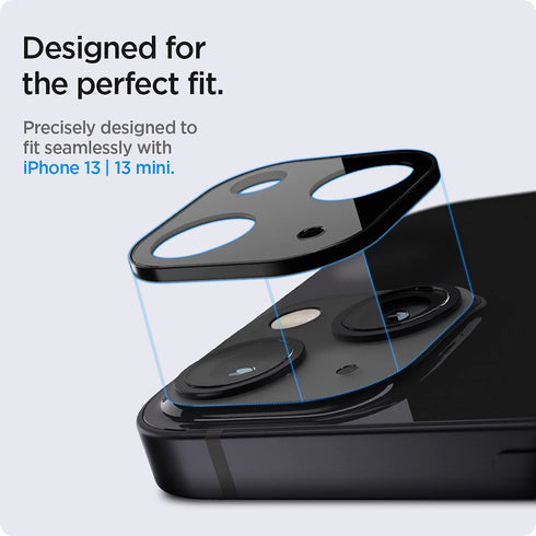 Spigen iPhone 13 and iPhone 13 Mini Camera Lens Screen Protector GLAStR Optik