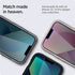 Spigen iPhone 16e / 14 / 13 PRO / 13 Tempered Glass Screen Protector GLAStR EZ Fit PRIVACY