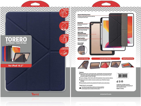 Torrii iPad 10.2" (2020/2019) Case Torero Smart Cover