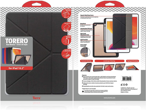 Torrii iPad 10.2" (2020/2019) Case Torero Smart Cover