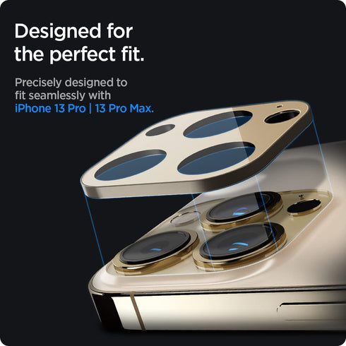 Spigen iPhone 13 Pro and iPhone 13 Pro MAX Camera Lens Protector GLAStR Optik