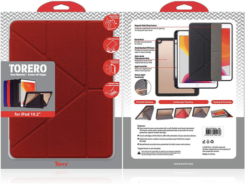 Torrii iPad 10.2" (2020/2019) Case Torero Smart Cover