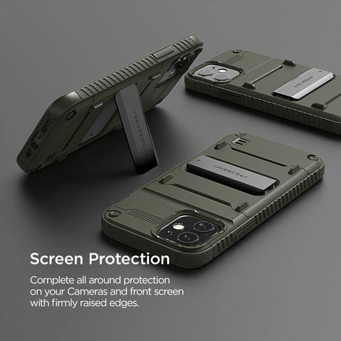 VRS Design iPhone 12 Pro and iPhone 12 Case Quick Stand