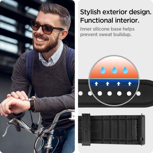Spigen Samsung Galaxy Watch series (45/44/40/46/42mm) Band Retro Fit