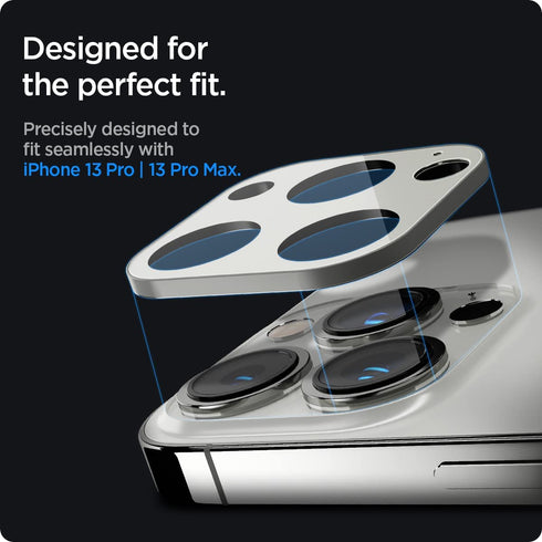 Spigen iPhone 13 Pro and iPhone 13 Pro MAX Camera Lens Protector GLAStR Optik