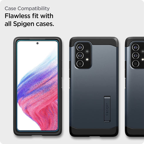 Spigen Samsung Galaxy A53 5G Tempered Glass Screen Protector GLAStR Align Master