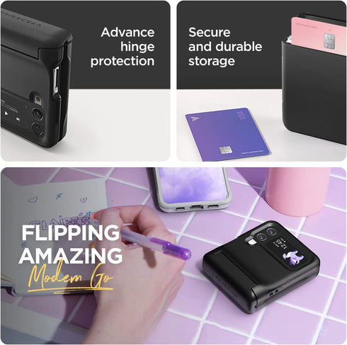 VRS Design Samsung Galaxy Z Flip 4 Case Terra Guard Modern GO