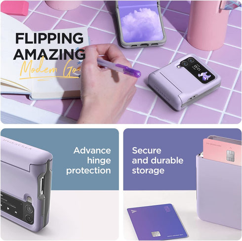 VRS Design Samsung Galaxy Z Flip 4 Case Terra Guard Modern GO