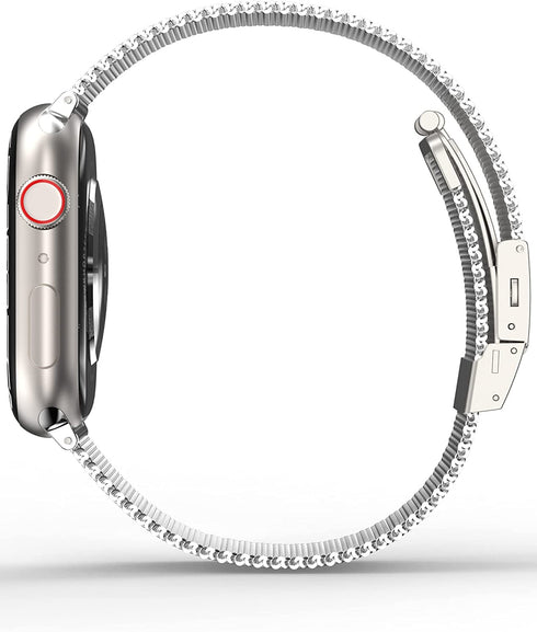 Amazing Thing Apple Watch (45/44/42mm) Band Titan Metal Milanese