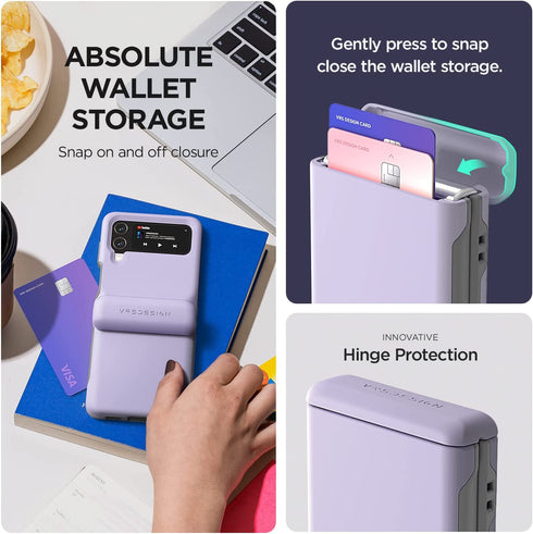 VRS Design Samsung Galaxy Z Flip 4 Case Terra Guard Modern GO