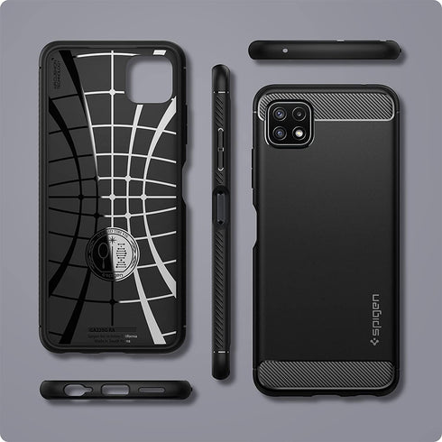 Spigen Samsung Galaxy A22 5G Case Rugged Armor