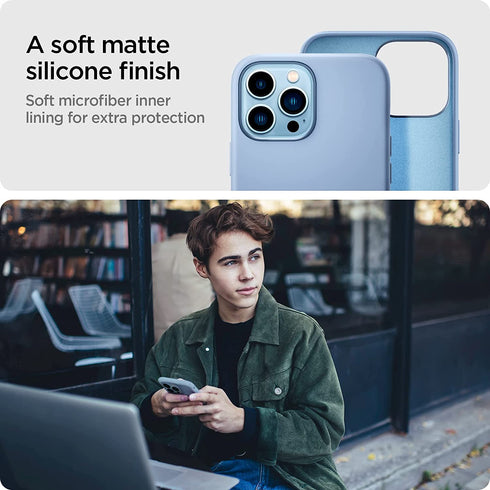 Spigen iPhone 13 Pro MAX Case Silicone Fit