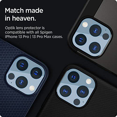 Spigen iPhone 13 Pro and iPhone 13 Pro MAX Camera Lens Protector GLAStR Optik