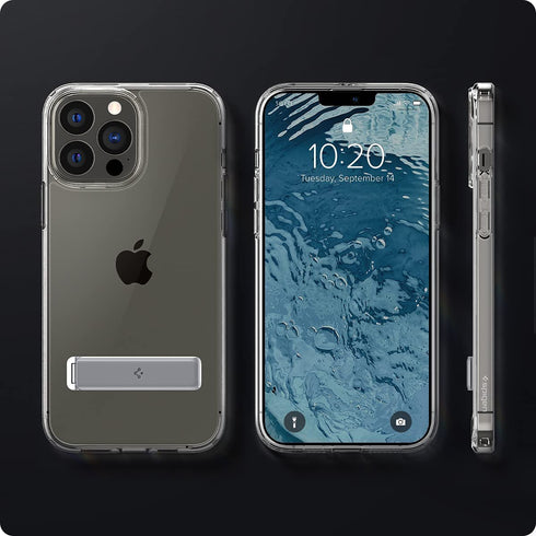Spigen iPhone 13 Pro case cover Ultra Hybrid S - Crystal Clear