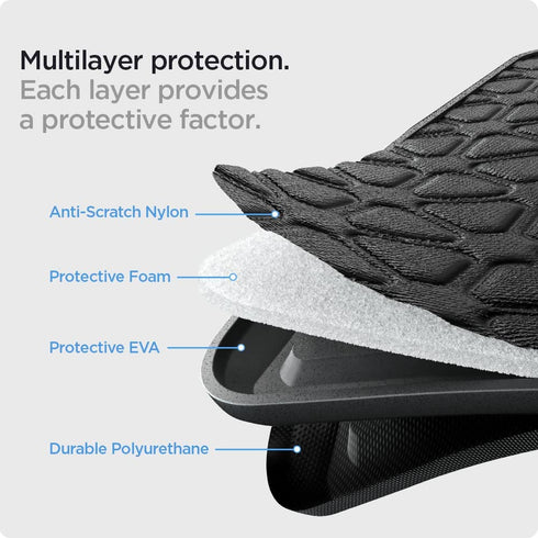 Spigen MacBook Pro 16" Pouch Rugged Armor Pro compatible with AirTag (BOX DAMAGE)