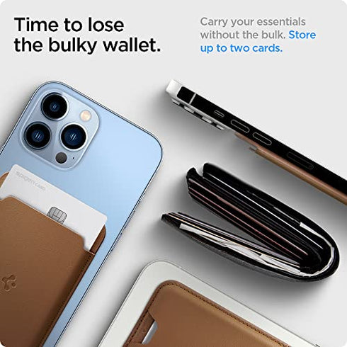 Spigen Magnetic Wallet 2 Cards Holder Valentinus (MagFit)