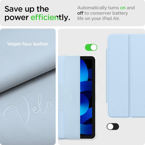 Spigen iPad Air 11" M3/M2 (2025/2024) / Air 5/4 (2022/2020) Case Ultra Hybrid Pro with Pencil Holder